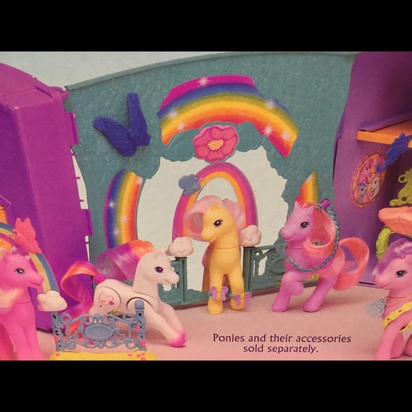 MY LITTLE PONY G2 NWT VTG 1997 GARDEN PLAYCASE w/ACCESSORIES ORIGINAL BOX RARE - Picture 6 of 10